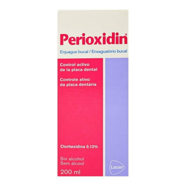 Enjuague bucal Perioxidin 0.12% sin alcohol 200 ml