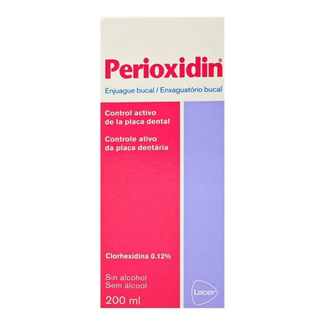 Enjuague bucal Perioxidin 0.12% sin alcohol 200 ml