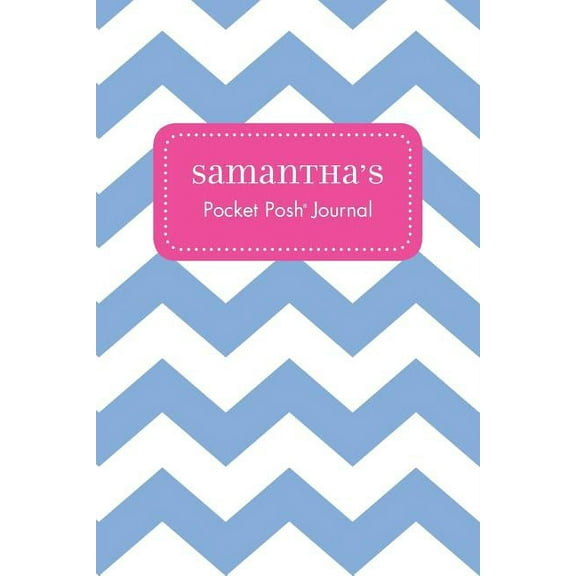 Samantha's Pocket Posh Journal, Chevron, (Paperback)