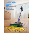 thumbnail image 2 of •	Aspiradora de mano Laresar V11 Inalámbrica V11 d650 W 75 kPa de succión Potente, 2 of 11