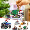 thumbnail image 3 of HEVIRGO Acrylic Adorable Bus Shape Hanging Decor Creative Festive Touch Hanging Widget for Party, 3 of 11