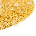 thumbnail image 5 of Unique Loom Moroccan Trellis Shag Collection Area Rug - Meknes (7' 10" x 10' Oval Yellow/Ivory), 5 of 6