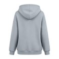 thumbnail image 4 of Women's Lace Up Hoodie, Long Sleeve Pullover Hooded Sweatshirt with Kangaroo Pocket for Casual Everyday Wear, 4 of 8