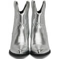 thumbnail image 4 of Chariot & Co -Susan- Womens Cowboy Cowgirl Western Ankle Booties Pointed Toe Boots (Silver, 12), 4 of 7
