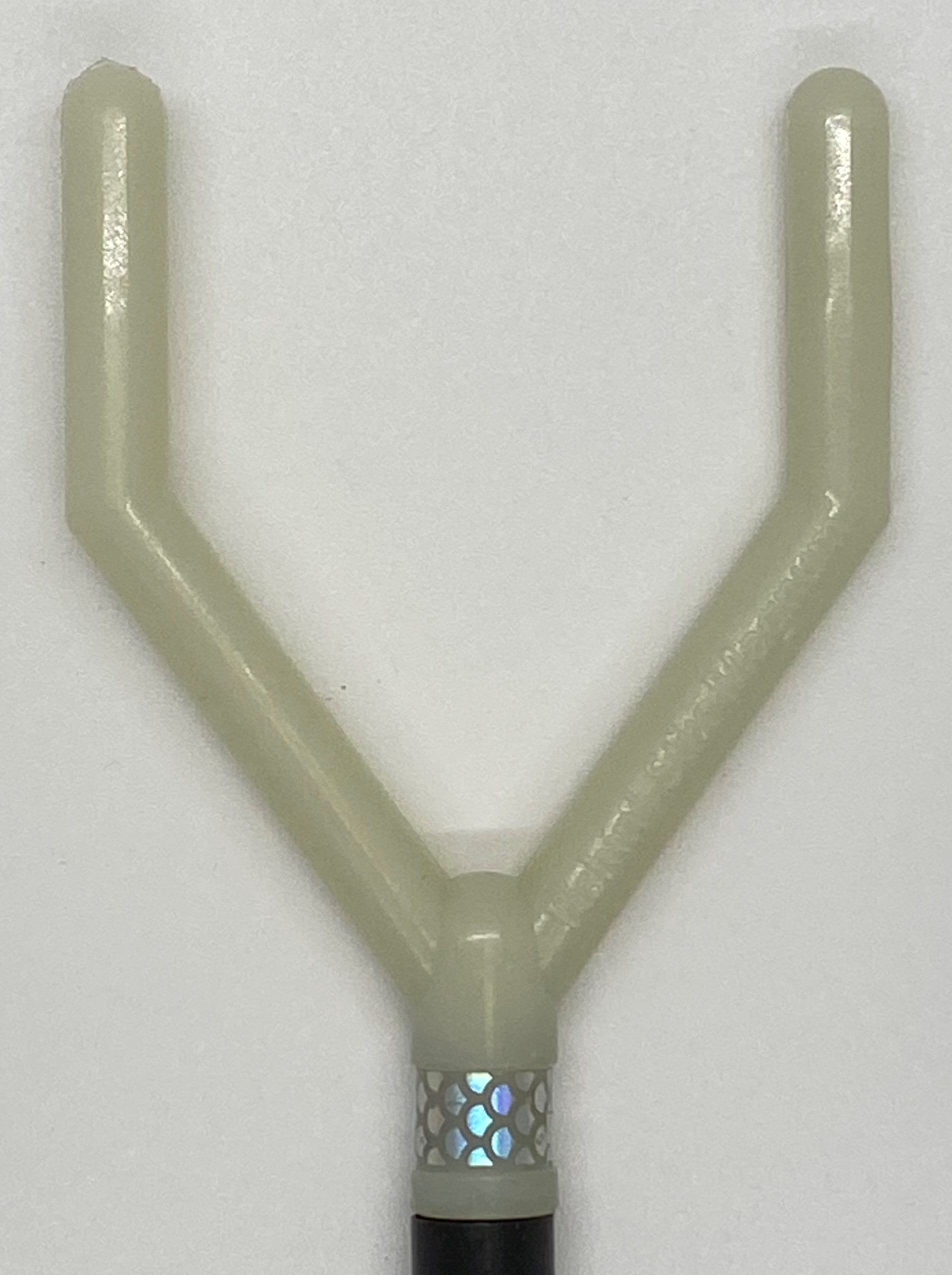 (2 pack) Active Fishin' Stix 40" Magnum Extendable Rod Holder Trident Glow Head