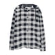 thumbnail image 3 of HongQid Womens Flannel Shirts Plaid Button Down Shirt Casual Hoodie Long Sleeve Outwear Warm Fall Hooded Blouses, 3 of 5
