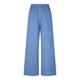 thumbnail image 5 of AUNVITO Women's Casual Pants Relaxed Fit Straight Leg with Pockets Casual and Comfortable, 5 of 7