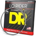 thumbnail image 1 of Bass DR Strings Lo-Rider de acero inoxidable con núcleo hexagonal de 5 cuerdas, 1 of 8