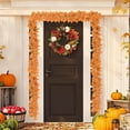thumbnail image 4 of 2 Pack Fall Garland Maple Leaf, 5.7ft/Piece Hanging Vine Garland Artificial Autumn Foliage Garland Thanksgiving Decor for Home Wedding Fireplace Party Christmas, 4 of 6