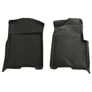 Husky Liners Front Floor Liners Fits 09-14 F150 SuperCrew/SuperCab/Standard Fits select: 2013-2014 FORD F150 SUPER CAB, 2010 FORD F150 SUPERCREW