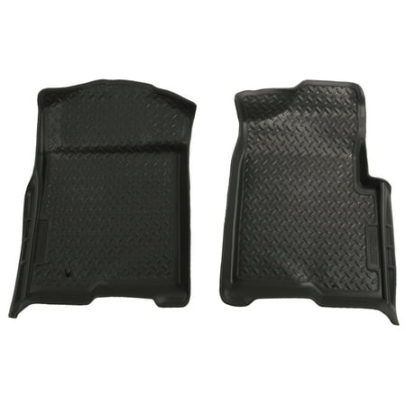 Husky Liners Front Floor Liners Fits 09-14 F150 SuperCrew/SuperCab/Standard Fits select: 2013-2014 FORD F150 SUPER CAB, 2010 FORD F150 SUPERCREW