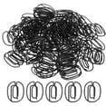 thumbnail image 1 of Unique Bargains Paper Clip, Coated Number 0 Shape, Black, 100 Count, 1 of 6