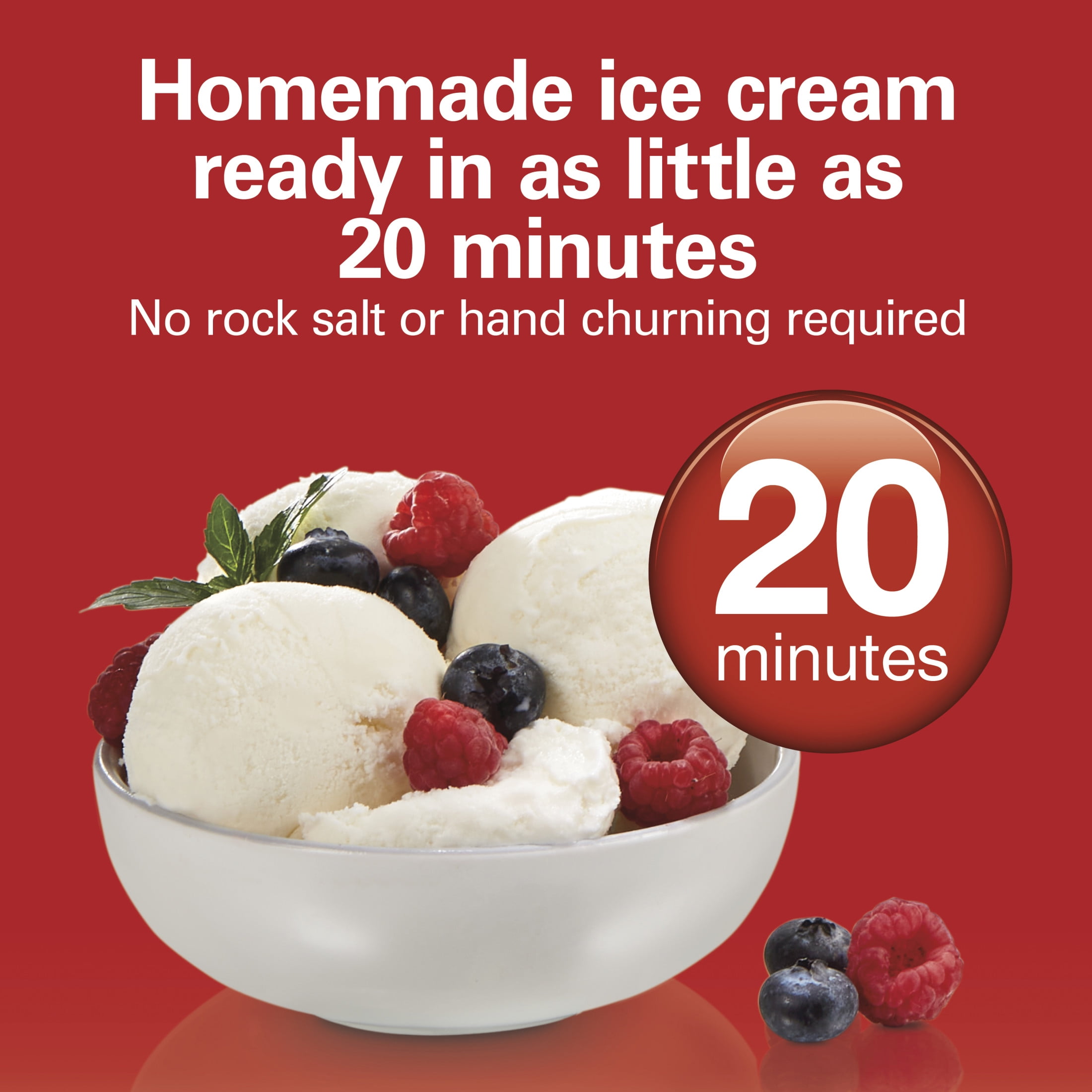 Hamilton Beach Electric Ice Cream Maker, Ice Cream Machine, 1.5