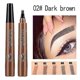 thumbnail image 1 of Lápiz para cejas 3d, resistente al agua, 4 puntas de horquilla, lápiz para tatuaje de cejas, boceto fino, maquillaje para cejas, 1 ud., 1 of 4