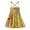 Yellow, variant on Utoimkio Toddler Kid Baby Girls Summer Dress Clothes Floral Ruffle Strap Dress Backless Princess Sundress Playwear Outfits for Girls 1-6 Years
