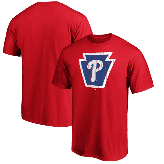 Men's Red Philadelphia Phillies Team Adrenaline T-Shirt