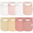 thumbnail image 1 of Pack de 8 baberos KeaBabies para bebés, colores suaves y absorbentes, 1 of 9