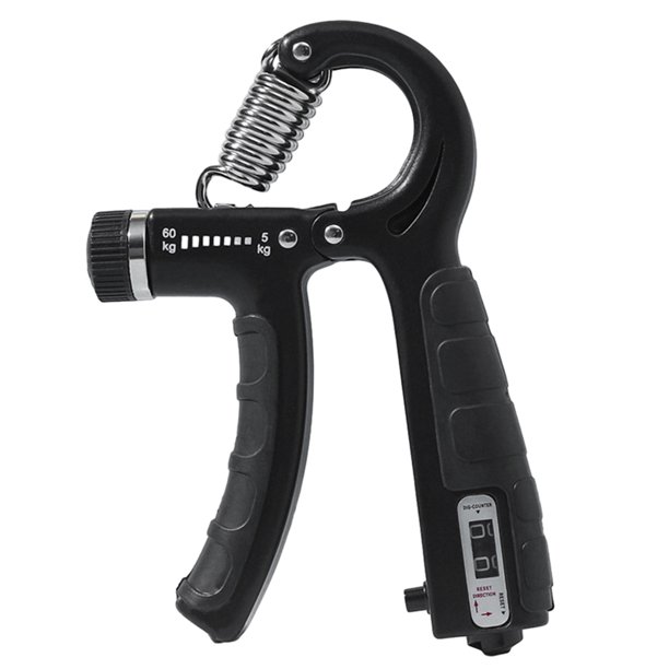 Fortalecedor De Agarre Manual Agarre de mano fortalecedor agarre de dedo antideslizante con contador para entrenamiento de fuerza