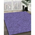 thumbnail image 2 of Ahgly Company Indoor Square Patterned Purple Amethyst Purple Area Rugs, 3' Square, 2 of 6