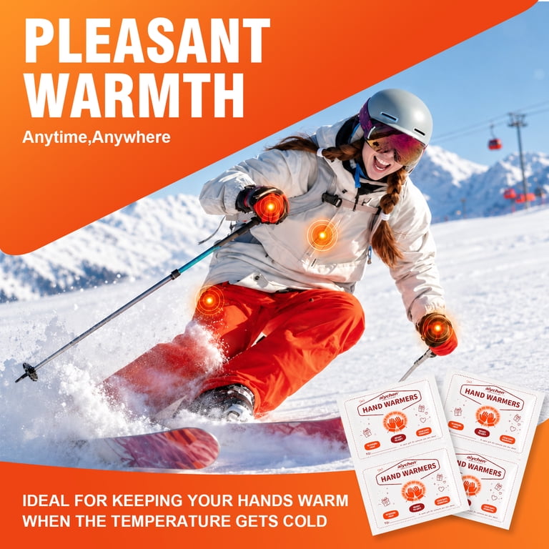 AiYchen Disposable Hand Warmers, 100-Pack, 10-Hour photo 5