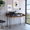 thumbnail image 3 of RST Brands Sego Lily Composite Bois Moderne Ordinateur Portable Bureau - Acajou, 3 of 7