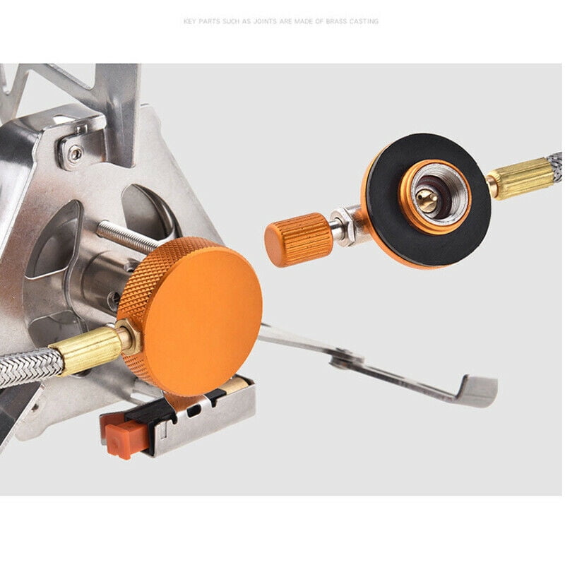 1 x  Metal Mini Camping Folding Gas Stove Mini Outdoor Cooking Burner