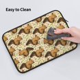 thumbnail image 5 of Bingfone Cute Squirrel with Green Leaves Laptop Sleeve Case 13 inch , 360° Protective Computer Carrying Bag, 5 of 8