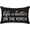 Black, variant on Life is Better by The Pool Lumbar Throw Pillow Cover 12x20 Inch, Tropical Poolside Cabana Decor and Decorations, Outdoor Cushion Cover for Porch Sofa Bench, Teal