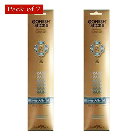 Gonesh Bâtons de Pluie Extra Riches 20 (Lot de 2)