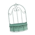 thumbnail image 5 of Hanging Flower Pot Window Shape Garden Wall Planter Iron Build for Outdoor Balcony Patio Spaces, 5 of 9