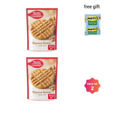 Betty Crocker Peanut Butter Cookie Mix - 17.5oz PACK OF 2