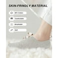 thumbnail image 4 of 9 Pairs No Show Socks Womens, Low Cut No Show Socks Size 6-10, 3 Colors Flat Socks for Women, 4 of 5