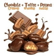 thumbnail image 2 of Milk Chocolate Toffee Coated Pecans by It's Delish, 12 Oz Bulk Bag  Milk Chocolate Covered Candy Nuts Bulk Pecans Chocolates Sweet & Crunchy Pecan Nut Snack  Kosher Dairy, 2 of 7