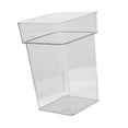 thumbnail image 3 of Jarrón transparente tipo cubo para flores, ideal para centros de mesa, exhibiciones y decoración. M, 3 of 9