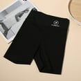 thumbnail image 2 of Girls' Pants Children's High Waist Stretch Three Layer Leggings Athletic Shorts for Girl(Color:Black,Size:8-9 Years), 2 of 9