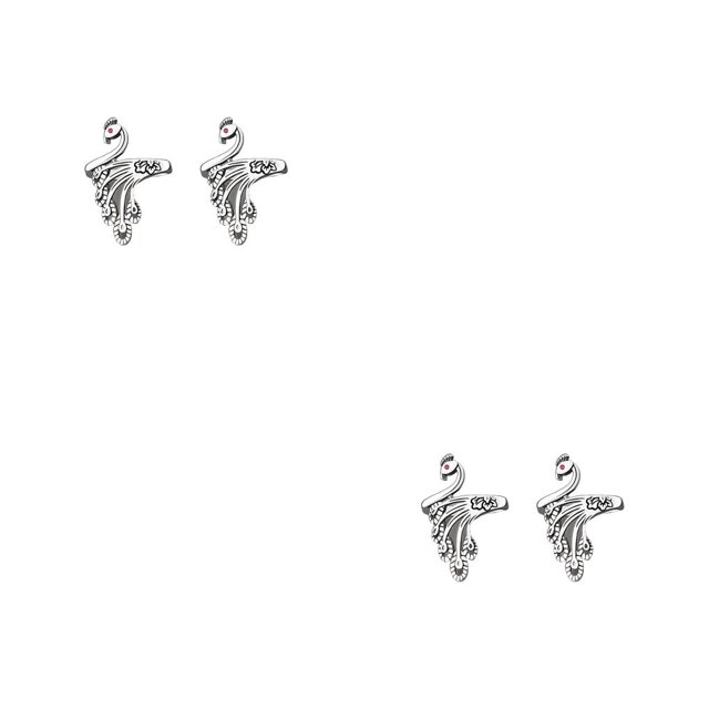 ZLight Knitting Ring Animal Jewelry Gifts Opening Rings Guide Crocheting DIY Daily Sewing Supplies Wedding Using NJ647 2Set