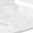 thumbnail image 3 of Wyndham Collection WCFVCB136STOPUNSWC 36" Cultured Marble Vanity Top - White Cultured, 3 of 3