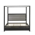 thumbnail image 3 of East West Furniture DE20-K1NDMC 5 Piece King Bed Set with 1 King Size Bed, 1 Nightstand, 1 Dresser Drawer, 1 Mirror and a Drawers Chest - Brushed Gray Finish, 3 of 8