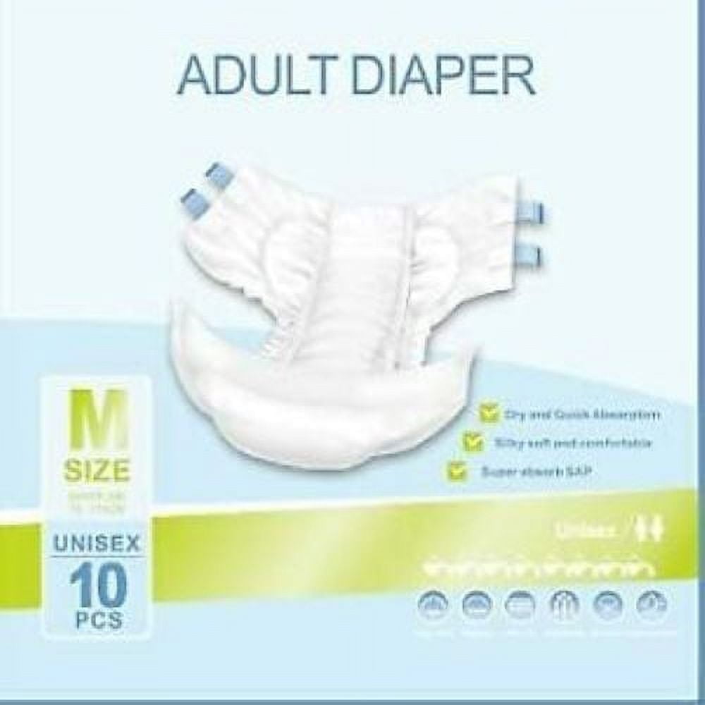 Adult Incontinence Underwear Diapers for Men and Women Size Medium 30/pk