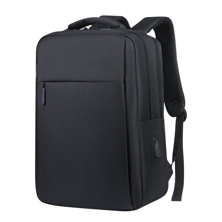 Kokovifyves Travel Laptop Backpack for Men Women Double Layer Backpack Student School Bag with Laptop Compartment Waterproof Business Work Casual
