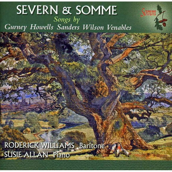 Roderick Williams - Severn & Somme - Music & Performance - CD
