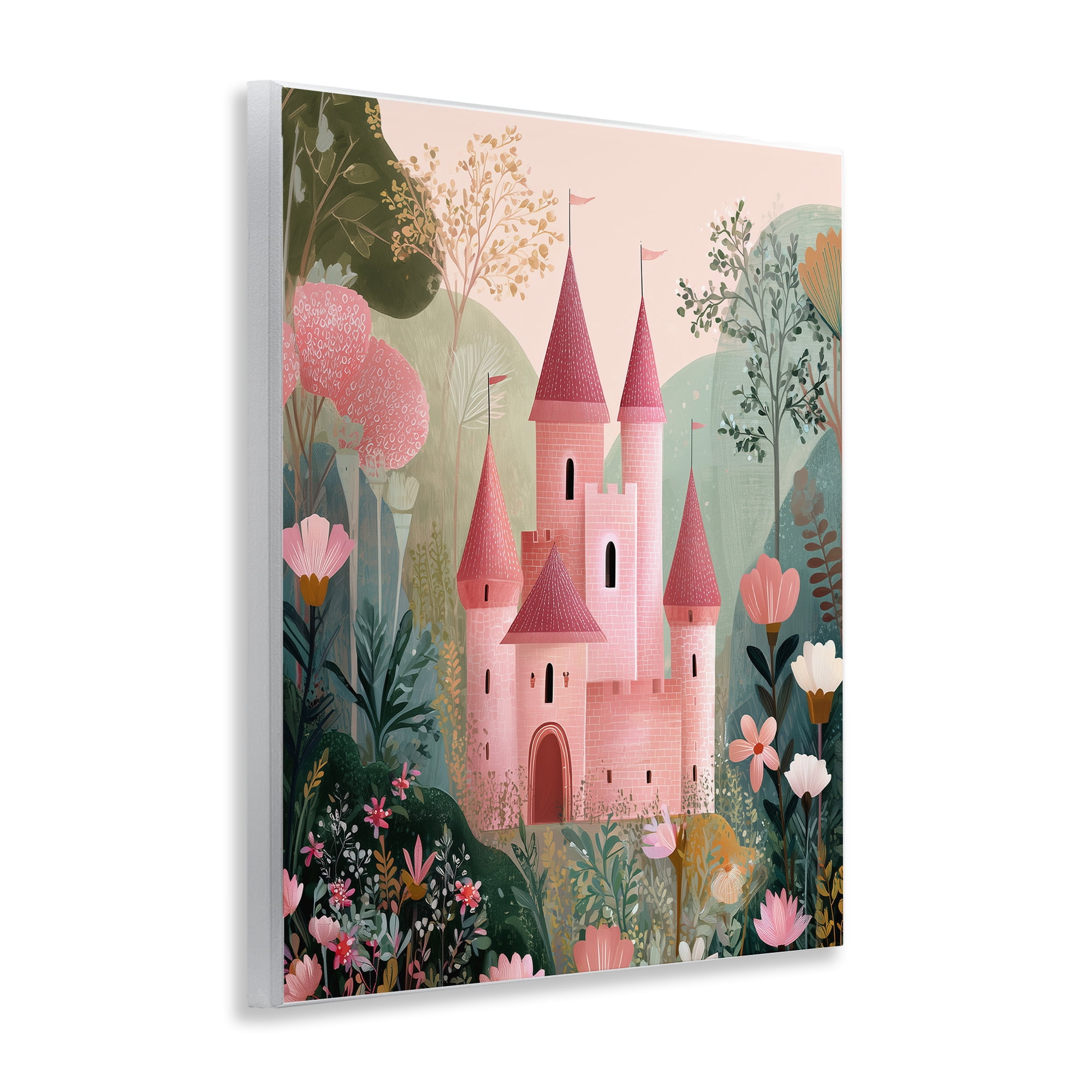 Stupell Industries Castle For A Princess Wall Plaque Art, design by Christine Simpson Art
