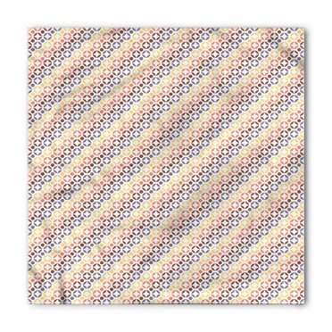 Abstract Bandana, Colorful Circles Stars, Unisex Head and Neck Tie, by Ambesonne