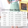 thumbnail image 5 of YUANxueke Girls Summer Maxi Skirt High Waist Boho Loose Fit Comfortable Casual Flowy Swing Pleated Outfits for Kids, 5 of 5