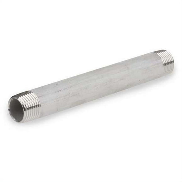 Smith-Cooper S8344NI006014B 0.75 x 1.5 in. Pipe Nipple Stainless Steel