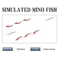 thumbnail image 3 of 1 Set 6pcs Sabiki Apollo Hooks Fishing Hooks, 3 of 7