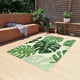 thumbnail image 3 of Monstrate Alfombra de baño lavable de hoja verde de poliéster, parte inferior moldeada de puntos duraderos para decoración de ducha Juegos de accesorios de baño 80*120cm, 3 of 6
