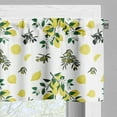 thumbnail image 3 of Ambesonne Botanical Window Valance, Olives and Lemons Growing, 54" X 18", Pastel Yellow Green, 3 of 5