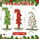 thumbnail image 3 of Adornos navideños, adornos navideños, regalos navideños, árbol de Navidad de tres lunares de tres colores, adornos de madera para escritorio, decoraciones de escritorio, 3 of 5