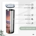 thumbnail image 6 of PAYOHTO Mount Fuji Cherry Blossom 20 Oz Stainless Steel Mug Tumblers Cup for Men Women Insulated Slim Thin Travel Tumbler, 6 of 7